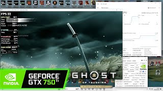 Ghost of Tsushima on GTX 750 Ti [upl. by Pernell]