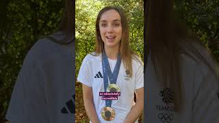 Elinor Barker talks pregnancy and competing at the Olympics 👶 shorts [upl. by Araz]