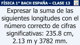 13 CIFRAS SIGNIFICATIVAS Ejercicio 2 [upl. by Winzler]