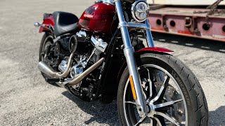 Bassani Ripper Review for Harley Softail M8 [upl. by Ardnohs397]