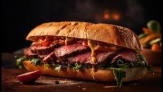 Easy amp Juicy Roast Beef Sandwich Recipe  Quick Lunch Idea [upl. by Mandel]