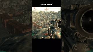 Taking Out Slavers at Long Range  Fallout 3 [upl. by Epillihp862]