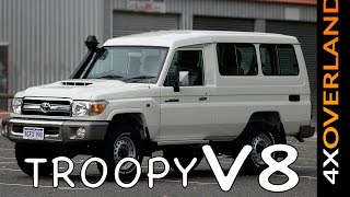 LAND CRUISER TROOPY V8 REVIEW AndrewSPW Land Cruiser build6  4xOverland [upl. by Chesnut717]