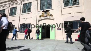 The entrance of the Administration Building in Alcatraz [upl. by Debee]