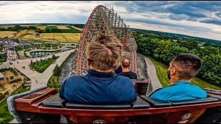 Zadra Energylandia  Backseat WIDE POV 4K60FPS [upl. by Ynnos]