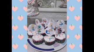 Alice in Wonderland Dessert Table Set Up Birthday Party Theme Cake amp Sweet Cupcakes [upl. by Eitsirk240]