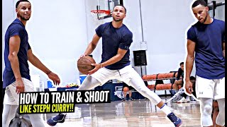 How Steph Curry Works On His Shot amp Game Exclusive Look On How The Best Shooter EVER Trains [upl. by Kancler]