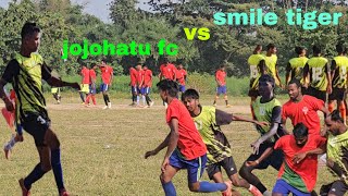 Football match KotaJojohatu fc 00 vs smile Tiger 00 Football match [upl. by Doralyn]