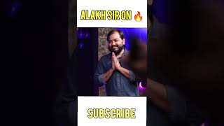 Alakh sir on🔥🔥pwalakhpandeymotivationpodcastsandeepmaheshwari [upl. by Nnahteb]