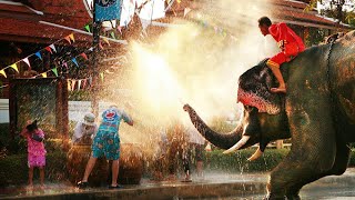 Songkran Thailands Most Famous and Festive Water Festival [upl. by Gonroff]