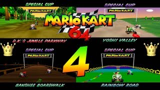 MARIO KART 64 🏁 4 Spezial Cup 50ccm [upl. by Genet]