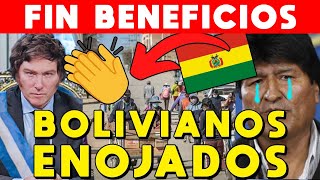 BOLIVIANOS ENOJADOS CON MEDIDAS MILEI FIN CONTRABANDO SALUD Y EDUCACION GRATIS INFLACIÓN BOLIVIA [upl. by Karlee893]