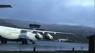 Vagar Airport  Plane Spotting  Airbus 319  Bae 146 [upl. by Annaear]