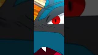 pokemon ash lucario vs cynthia garchomp viral shorts shortsfeed [upl. by Martino415]