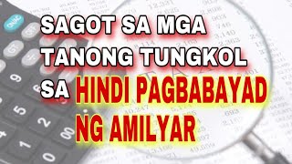 ANO ANG PWEDENG MANGYARI PAG HINDI NABAYARAN ANG AMILYAR ANO ANG GAGAWIN MO PAG NABENTA NA SA IBA [upl. by Carlisle]