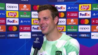 quotITS ALWAYS A TOUGH MATCHquot 😤💪 Azpilicueta Gives Honest Review of Atleticos Win  LiveScore [upl. by Yrocaj]