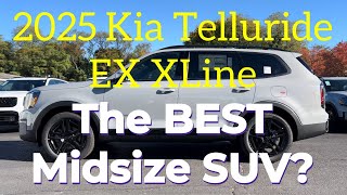 2025 Kia Telluride EX XLine The BEST Midsize SUV [upl. by Charpentier741]