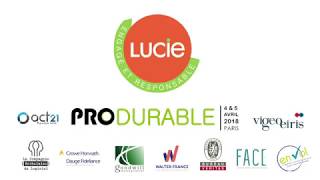 LUCIE sur le salon Produrable 2018 [upl. by Jovitah]