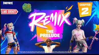 LIVE🔴 fortnite remix live event [upl. by Airetahs]