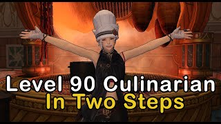 Level Culinarian From 80  90 In Two Steps [upl. by Tandi]