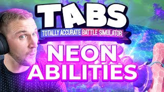 All TABS Neon Abilities RANKED [upl. by Ynatterb150]