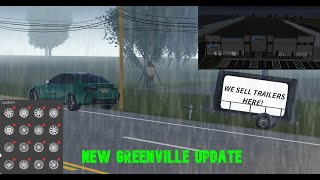 NEW GREENVILLE UPDATE CARS TRAILERS WATERPARK [upl. by Bennet]