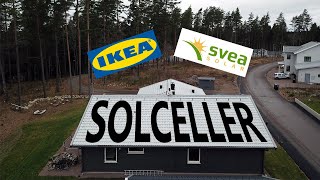 SOLCELLER från IKEA och Svea Solar  11500 kWh  Del 1 [upl. by Atiuqaj]