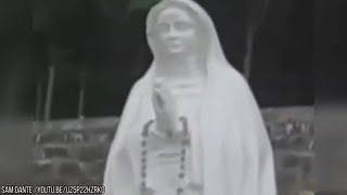 5 Virgin Mary Statues Caught Moving On Camera [upl. by Yeo]