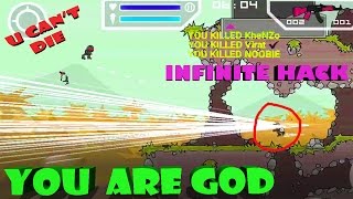 Mini Militia Hack Ultimate Latest4036 NO ROOT UPDATED You Cant Die [upl. by Ellecrad892]