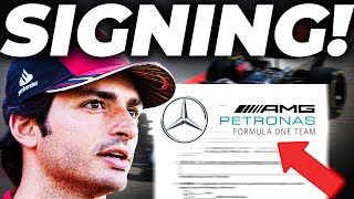 Carlos Sainz DRIVING For MERCEDES From 2025 [upl. by Mharg]