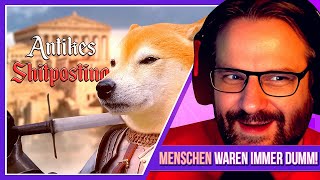 Die Menschheit war schon immer dumm  Gronkh Reaction [upl. by Enilram]