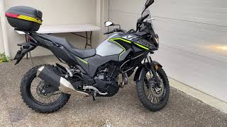 Kawasaki VersysX 300 with Mitas E09 offroad tyres 6040 [upl. by Stickney]