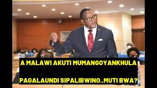 A Malawi Ambiri Akuti a Chakwera Amangodziwa Kuyankhula Osati Kugwira NchitoyoMvelani Nokha [upl. by Fanni]