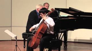 Zlatomir Fung  Schnittke Sonata for Cello and Piano No 1 [upl. by Iamhaj]