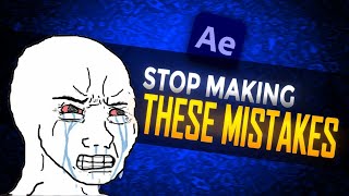 STOP 🚫 MAKING THESE MISTAKES IN AFTER EFFECTS  EASY  HINDI  BEGINNERS LEVEL [upl. by Atihcnoc211]