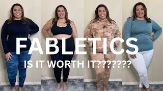 Is it worth it Fabletics  How to use it  Fabletics haul  Tryon  Fabletics review  Size XXL [upl. by Pope]