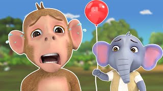 Bandar Mama Ro Raha Tha  Ek Mota Hathi  Hindi Nursery Rhymes  Zappy Toons [upl. by Harahs]