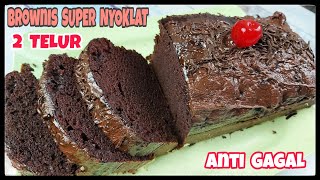 CUMA DI ADUKADUK JADI BROWNIS SUPER MOIST  ANTI GAGAL [upl. by Jewett]