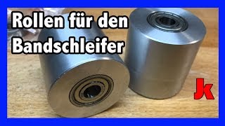 140€ Bandschleifer Eigenbau Teil 1  Die Rollen und Motor [upl. by Niklaus]