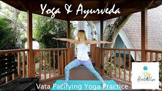 Vata Pacifying Yoga Class  Alex C Wilson [upl. by Ogawa]