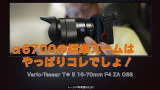 【α6000系標準ズームの決定版！】10年前のとは思えない。VarioTessar T E 1670mm F4 ZA OSS。 [upl. by Pennebaker896]