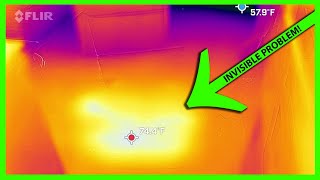 How To Find a Water Leak with a FLIR ONE Pro Thermal Camera [upl. by Eidnam]