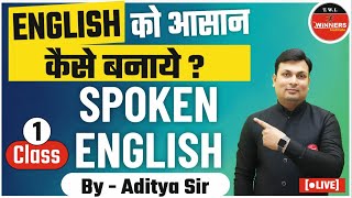 आखिर क्यों भारतीय बच्चों की इंग्लिश कमज़ोर होती है  Spoken English amp Learning Session by Aditya Sir [upl. by Korman]