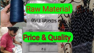 Garment Manufacturing business Raw material for lowers best quality low price Delhi Gandhi Nagar [upl. by Eon]