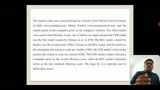 Efficiency Analysis using Data Envelopment Analysis DEA [upl. by Llennahc]