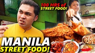 The Chui Show BEST MANILA Street Food 100 Hours of Eating Full Episode [upl. by Tod]