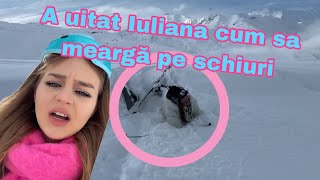 Vacanță la munte😝❄️Am căzut împreună cu Iuliana 🤣🤓 [upl. by Atthia]