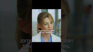 Patient has a tumor in his brainGrey advises against surgerytv shorts viralvideo show movie [upl. by Enilrac]