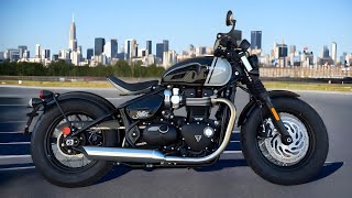 2024 Triumph Bonneville Bobber 1200cc [upl. by Loise]