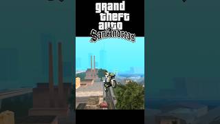 Stunt jump in GTA PT18 gtasanandeas cj gta gtasan short viral [upl. by Bina101]